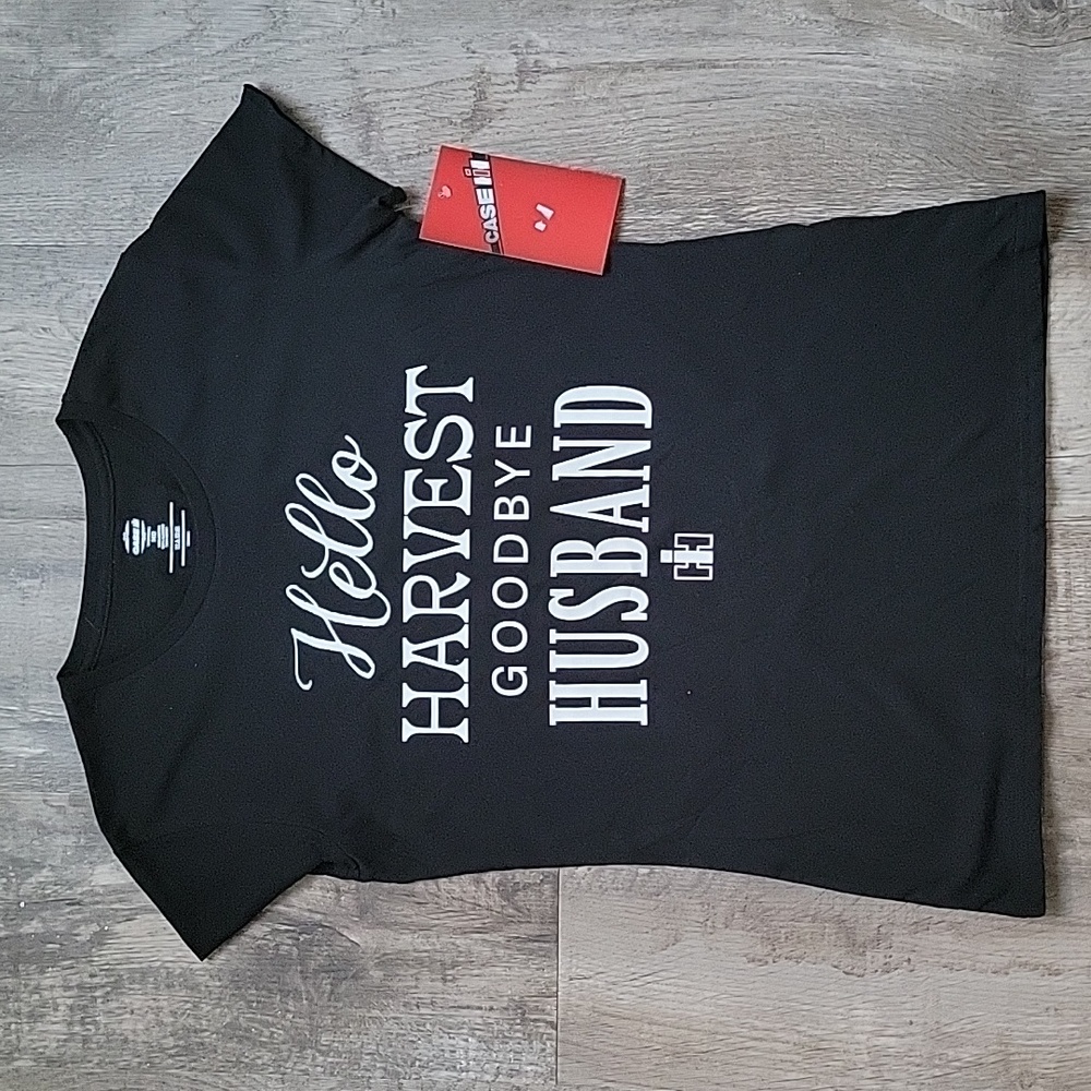 International Harvester 'Hello Harvest Goodbye Husband' Graphic Tee
